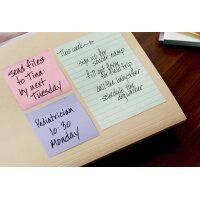 Post-it Bloc-note adhésif Recycling notes, 51x38 mm, assorti