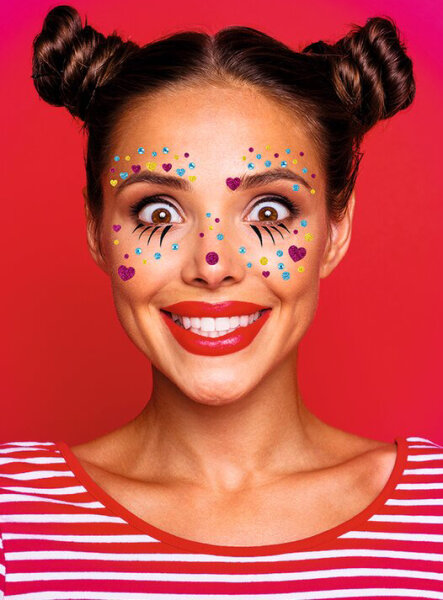 HERMA Face Art Sticker visage Clown Lotta