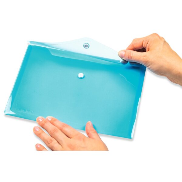 HERMA Pochette à documents, PP, A5, bleu clair