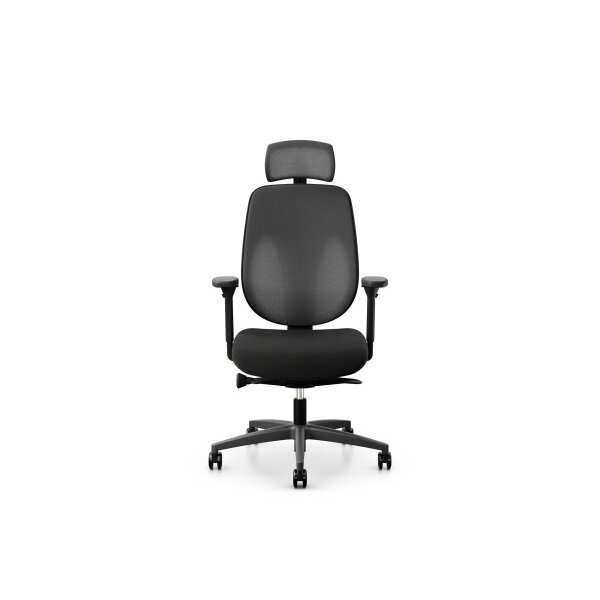 GIROFLEX Chaise de bureau 353-4029 353-4029 100 ERGO Plus, noir