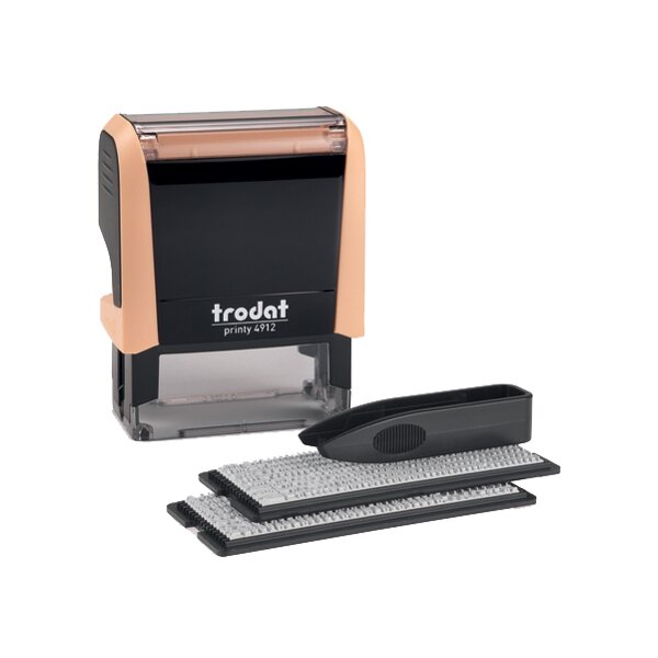 trodat Textstempel-Set Printy 4912 Typomatic, pastell-creme