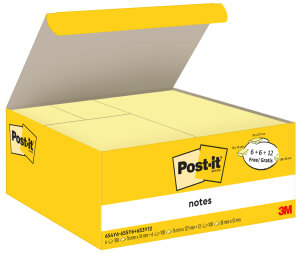 Post-it Bloc-note adhésif, tailles assorties,...