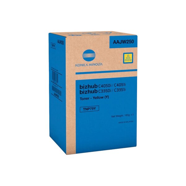 KONICA MINOLTA Toner TNP79Y yellow AAJW250 Bizhub C3350i 9000 Seiten