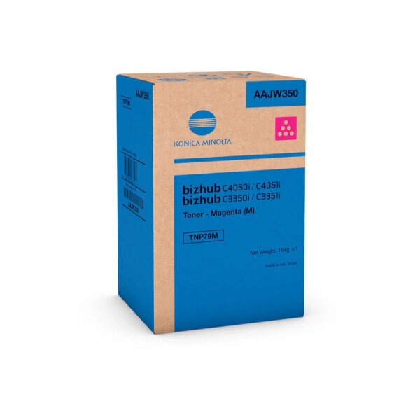 KONICA MINOLTA Toner TNP79M magenta AAJW350 Bizhub C3350i 9000 pages