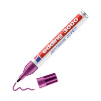 EDDING 3000 Marqueur permanent, pointe ogive, largeur de...