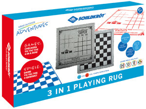 SCHILDKRÖT Tapis de jeu en polyester 3en1