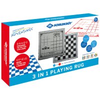 SCHILDKRÖT Polyester Spiel-Teppich 3in1 Spielfeld
