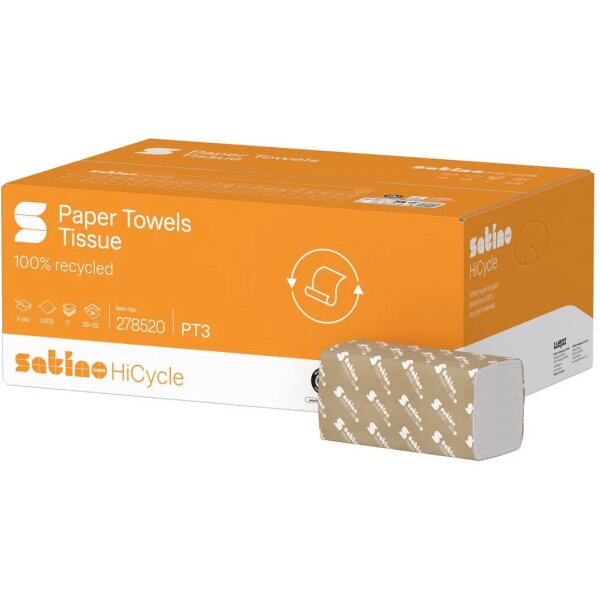 SATINO C-Pilage Essuie-mains 278520 HiCycle 3072 pcs.