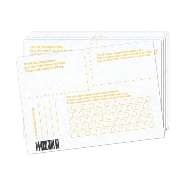 ELCO Paketadressen A6 75010.00 weiss, blickdicht 30 Stück