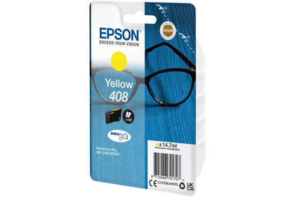 EPSON Tintenpatrone 408 yellow T09J44010 WF-C4810DTWF 1100 Seiten