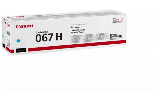 CANON Cartouche toner 067H cyan 5105C002 LBP631Cw/633Cdw 2350 pages