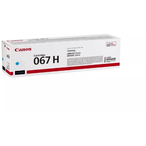CANON Cartouche toner 067H cyan 5105C002 LBP631Cw/633Cdw 2350 pages