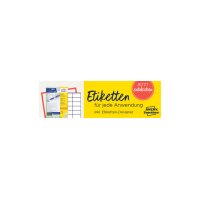 AVERY Zweckform Universal-Etiketten, 52,5 x 21,2 mm, weiss