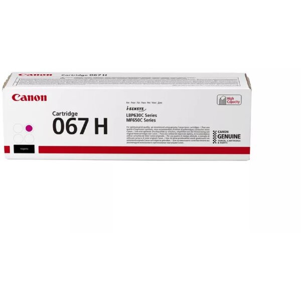 CANON Cartouche toner 067H magenta 5104C002 LBP631Cw/633Cdw 2350 pages