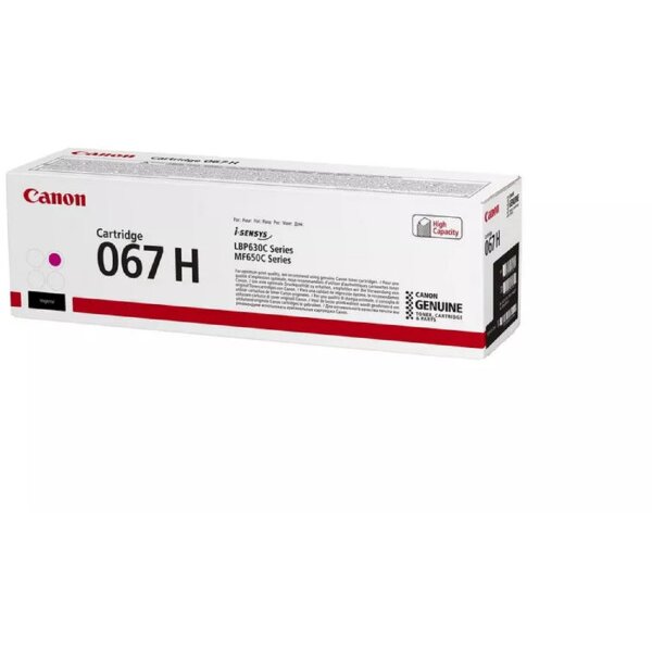 CANON Cartouche toner 067H magenta 5104C002 LBP631Cw/633Cdw 2350 pages
