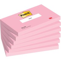 Post-it Haftnotizen notes, 127 x 76 mm, gelb