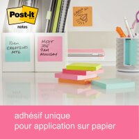 Post-it Haftnotizen notes, 127 x 76 mm, gelb