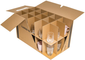 SMARTBOXPRO Carton à verres, en carton...