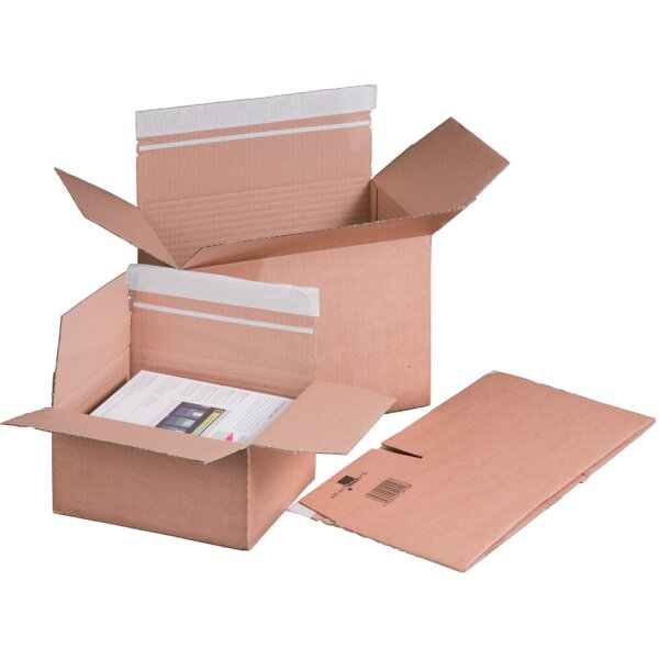 SMARTBOXPRO Blitzbodenkarton, (B)195 x (T)95 mm, SK, braun