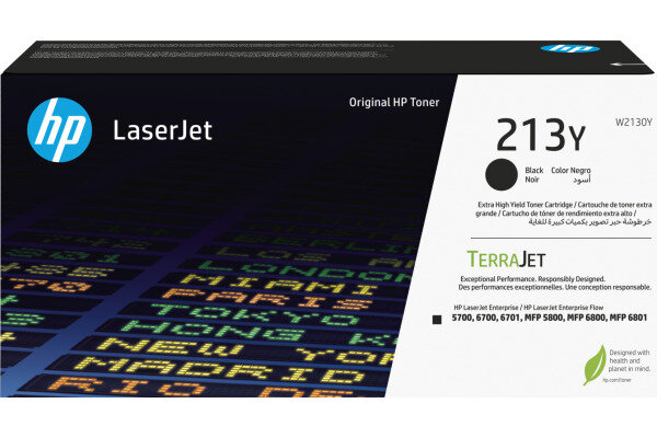 HP Toner-Modul 213Y schwarz W2130Y CLJ Ent.5700/MFP5800 18000 S.