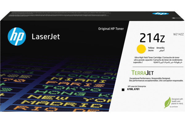 HP Toner-Modul 214Z yellow W2142Z CLJ Enterprise 6700 26000 S.