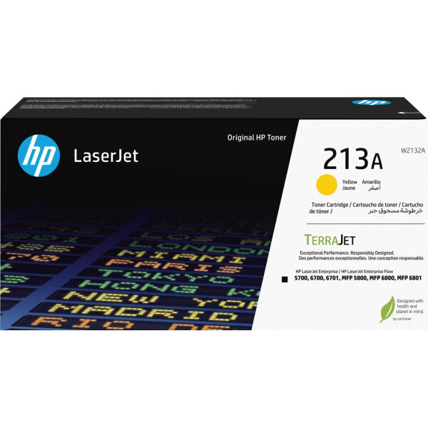 HP Cartouche toner 213A yellow W2132A CLJ Ent. 5700/MFP5800 3000 p.
