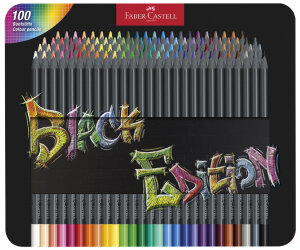 FABER-CASTELL Crayon de couleur Black Edition,...