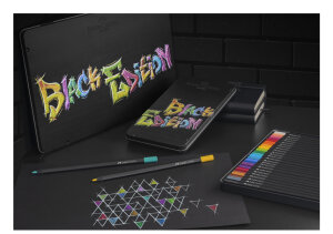 FABER-CASTELL Crayon de couleur Black Edition,...