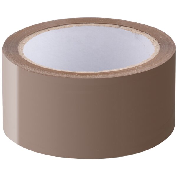 LogiLink Ruban adhésif demballage, 48 mm x 66 m, PP, marron