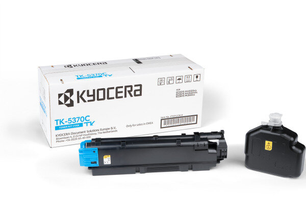KYOCERA Cartouche toner cyan TK-5370C Ecosys PA3500cx 5000 pages