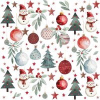 PAPSTAR Weihnachts-Motivservietten "Winter Potpourri"