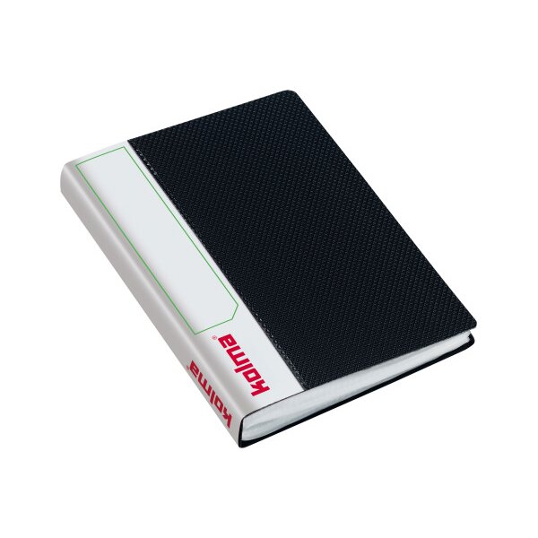 KOLMA Sichtbuch LineaVerde Premium 03.713.07 schwarz 40 Taschen