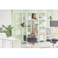 LEITZ Aufbewahrungstasche Desk Sharing, aus Stoff, samtgrau