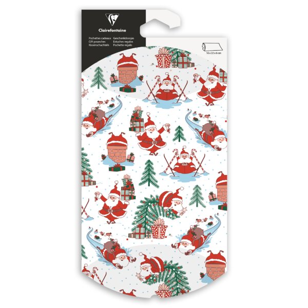Clairefontaine Weihnachts-Geschenketui "Sterne"