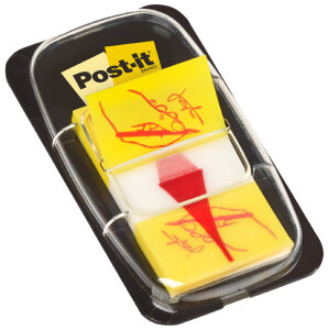 Post-it Haftmarker Index Symbol "Unterschrift",...