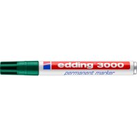 EDDING Permanent Marker 3000 1.5-3mm 3000-4 grün,...
