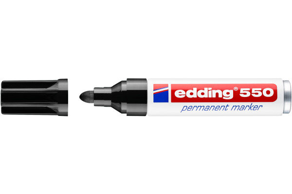 EDDING Marqueur permanent 550 3-4mm 550-1 noir
