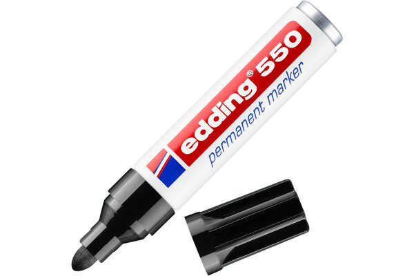EDDING Marqueur permanent 550 3-4mm 550-1 noir