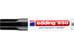 EDDING Permanent Marker 550 3-4mm 550-1 schwarz