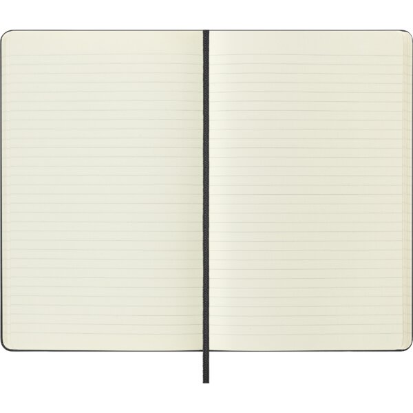 MOLESKINE Carnet rigide, L/A5, ligné, noir