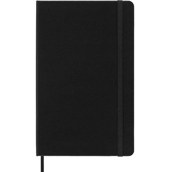MOLESKINE Carnet rigide, L/A5, ligné, noir