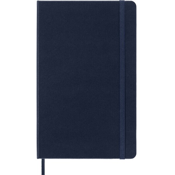 MOLESKINE Carnet rigide, L/A5, ligné, noir