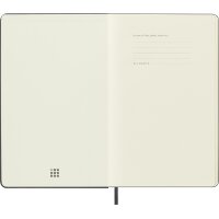 MOLESKINE Carnet rigide, L/A5, ligné, noir