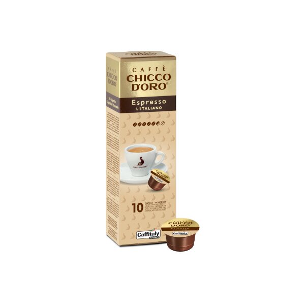CHICCO DORO Capsules Caffitaly 802017 Espresso lItaliano 10 pcs.