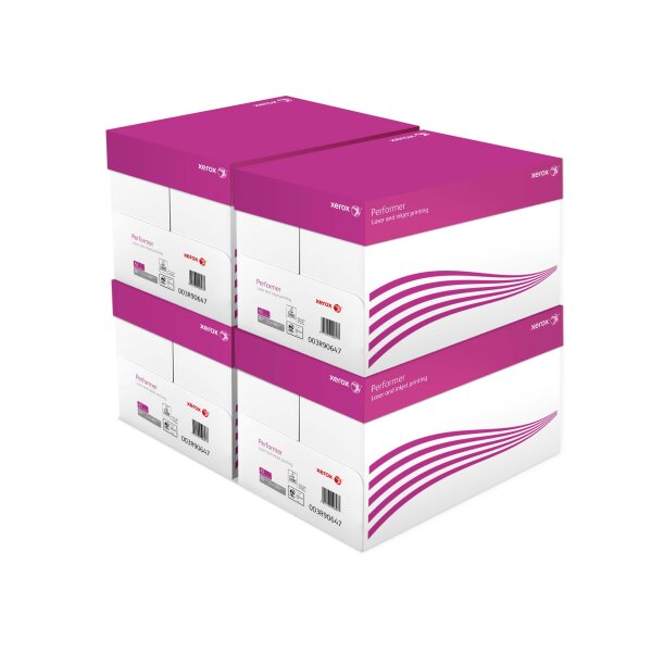 XEROX Performer Universalpapier weiss A3 80g - 1 Karton (2500 Blatt)