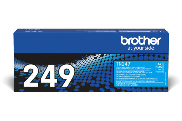BROTHER Toner Super HY cyan TN-249C HL-L8240CDW 4000 Seiten