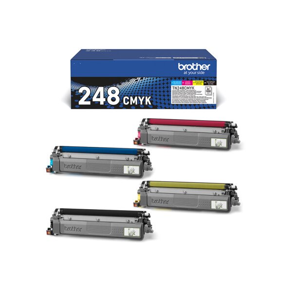 BROTHER Toner Valuepack CMYK TN-248VAL HL-L8240CDW 1000 pages