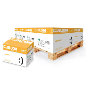 MM BLOOM Premium Premiumpapier hochweiss A4 80g - 1/4...