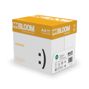MM BLOOM Premium Premiumpapier hochweiss A4 80g - 1/4...