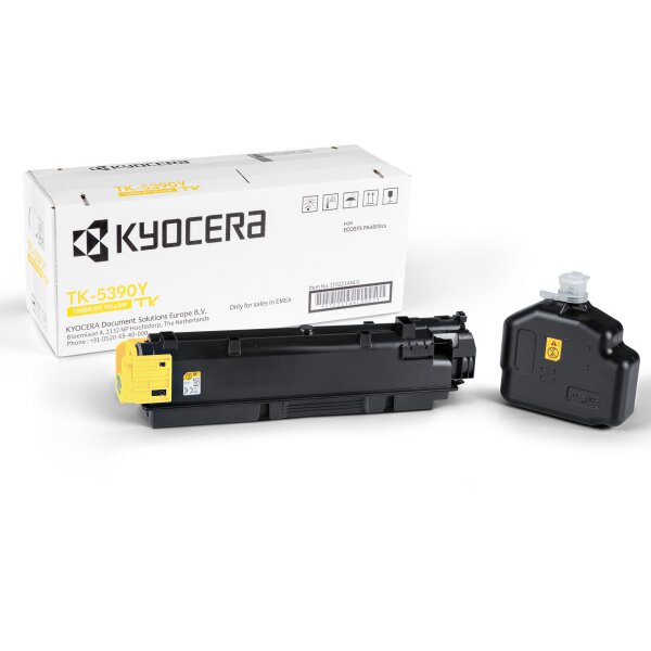 KYOCERA Cartouche toner yellow TK-5390Y Ecosys PA4500cx 13000 pages